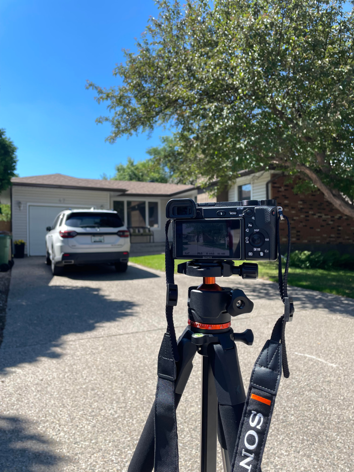 IRIS VISUALS on location capturing a property